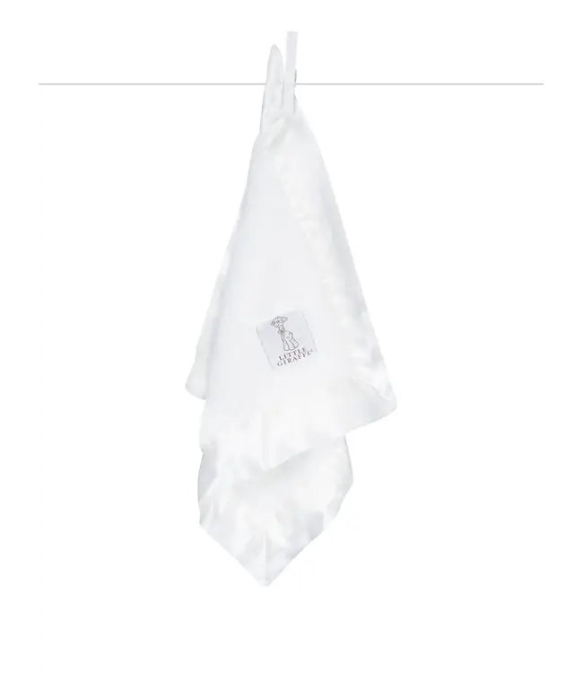 Little Giraffe Chenille Satin Blanky