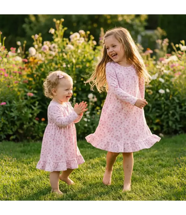 Double Love L/S Boho Dress