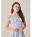 Rylee & Cru Periwinkle Bianca Mini Dress