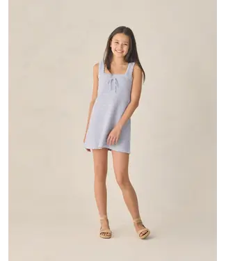 Rylee & Cru Periwinkle Crochet Tank Mini Dress