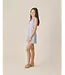 Periwinkle Crochet Tank Mini Dress