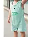 Saltwater Boys Co. Green Stripe Golf Shortall