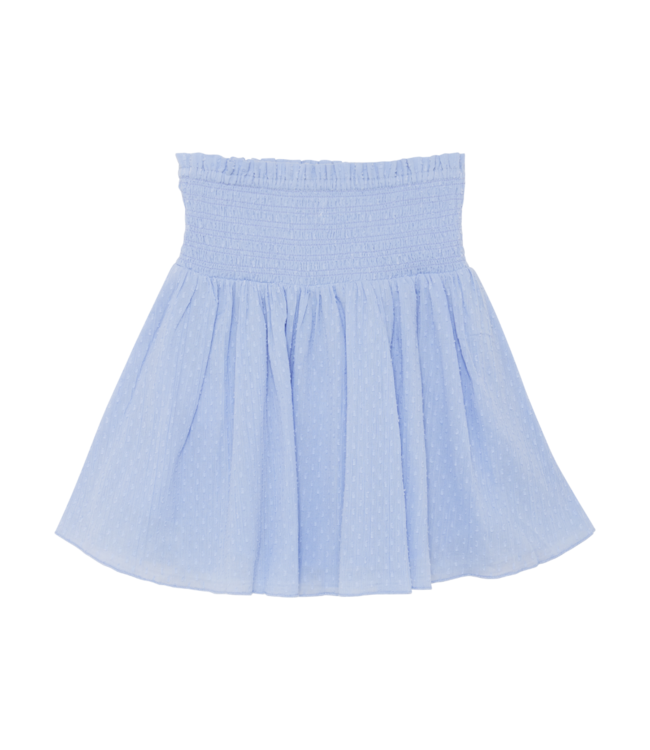 Blue Dobby Skirt