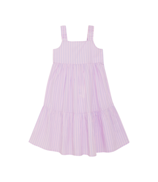 Creamie Rose Pink Poplin Dress