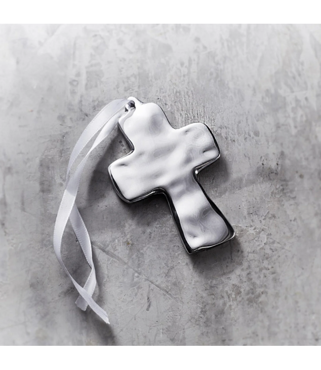 Beatriz Ball Baby Athens Cross Ornament