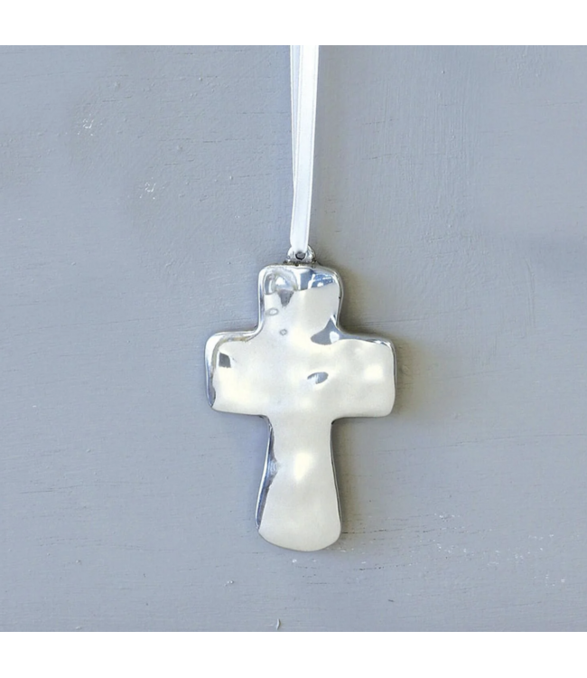 Beatriz Ball Baby Athens Cross Ornament