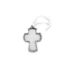 Baby Cord Cross Ornament