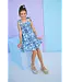 Bisby Boho Blue Wide Strap Lucy Dress