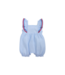 Seersucker Stripe Flutter Sleeve Romper
