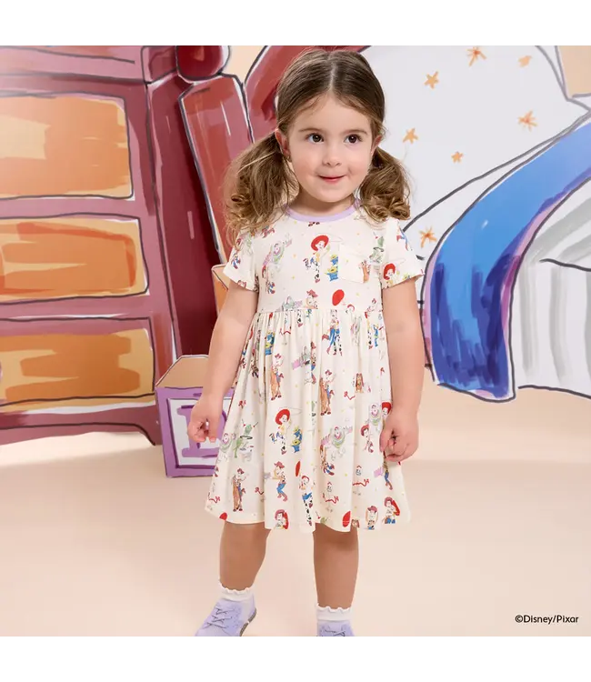 Magnificent Baby Toy Story Woody & Friends S/S Dress