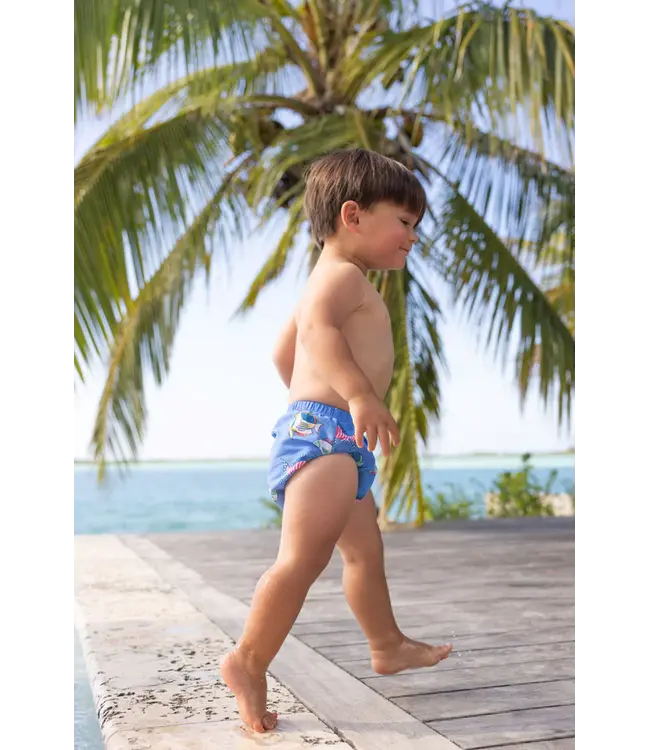 Beaufort Bonnet Here Fishy Fishy Beach Bum Cover