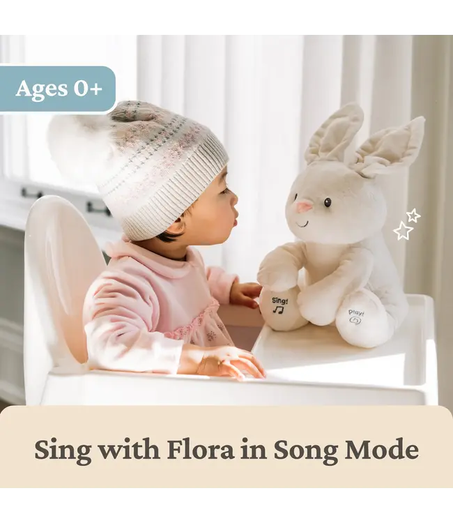 Gund Flora Animated Bunny