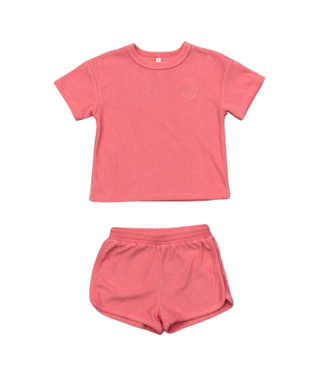 babysprouts Strawberry Ice S/S Cotton Terry Set