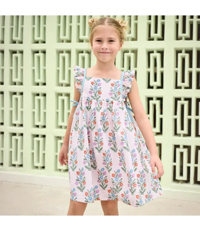 Pink Chicken Pink Dewdrop Block Ailee Dress