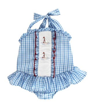Bailey Boys Flagship Ruffle One Pc. Swimsuit