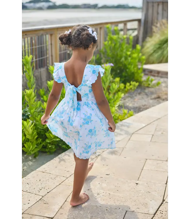 Little English Turks Floral Mila Sundress