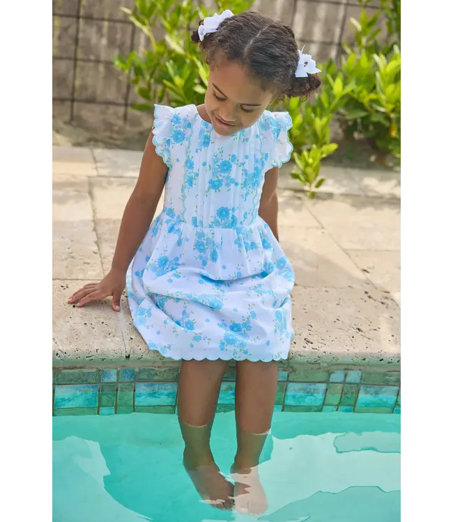 Little English Turks Floral Mila Sundress