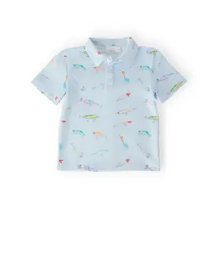 Mila & Rose Fish Hook S/S Polo