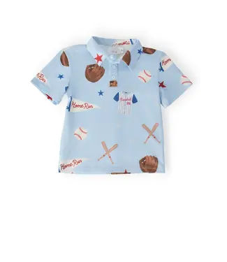 Mila & Rose Home Run S/S Polo