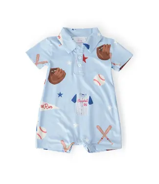 Mila & Rose Home Run Polo Shorty