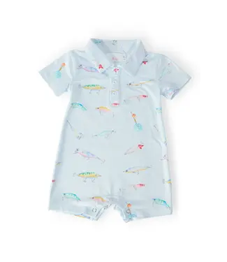 Mila & Rose Fish Hooks Polo Shorty