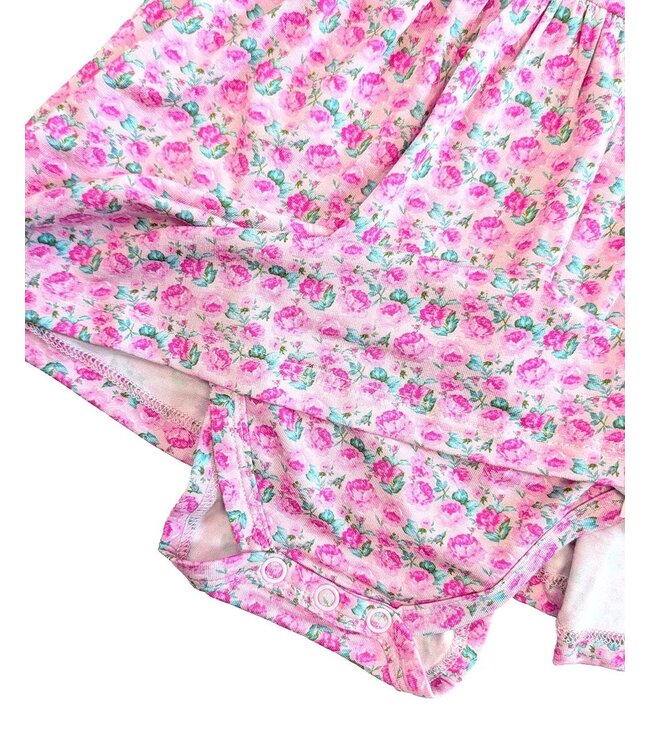 LEV baby Maya Bow Skirted Bodysuit