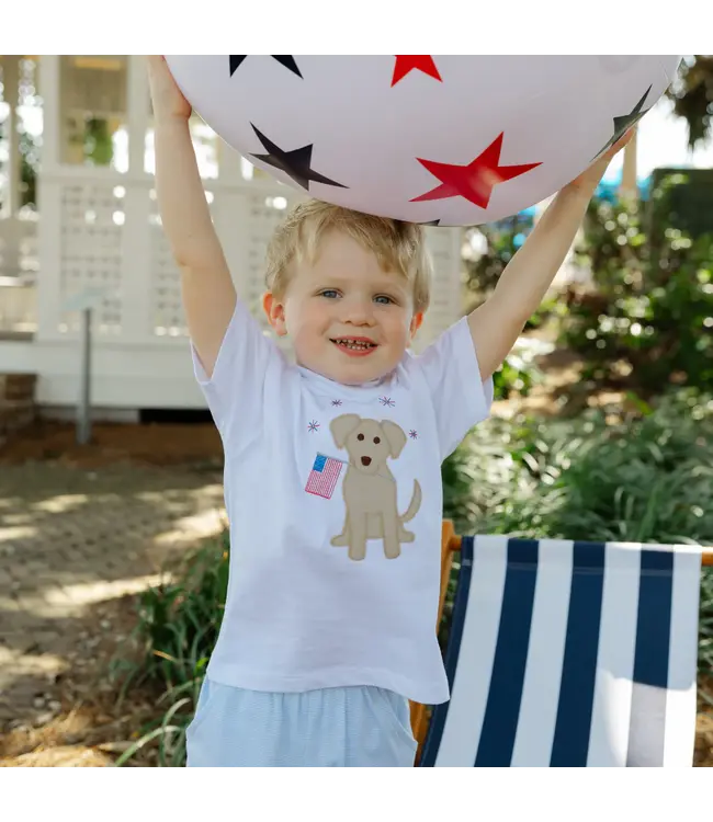 Bailey Boys Patriotic Pup Boys Short Set