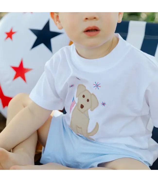 Bailey Boys Patriotic Pup Boys Short Set