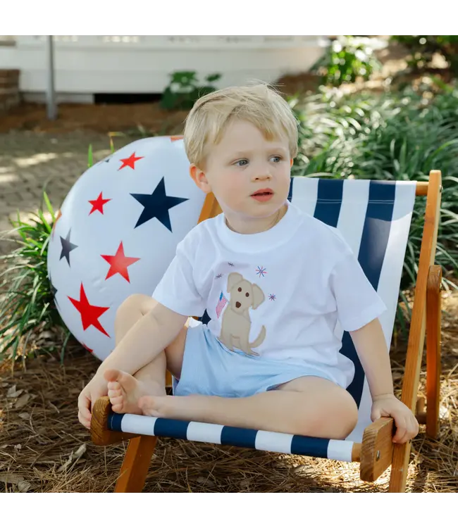 Bailey Boys Patriotic Pup Boys Short Set