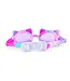 Tie Dye Tabby Swim Goggles