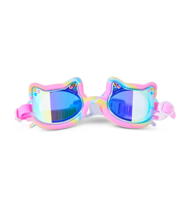 Tie Dye Tabby Swim Goggles
