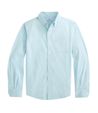 Southern Tide Ocean Channel Amelia Island Stripe Charleston Sportshirt