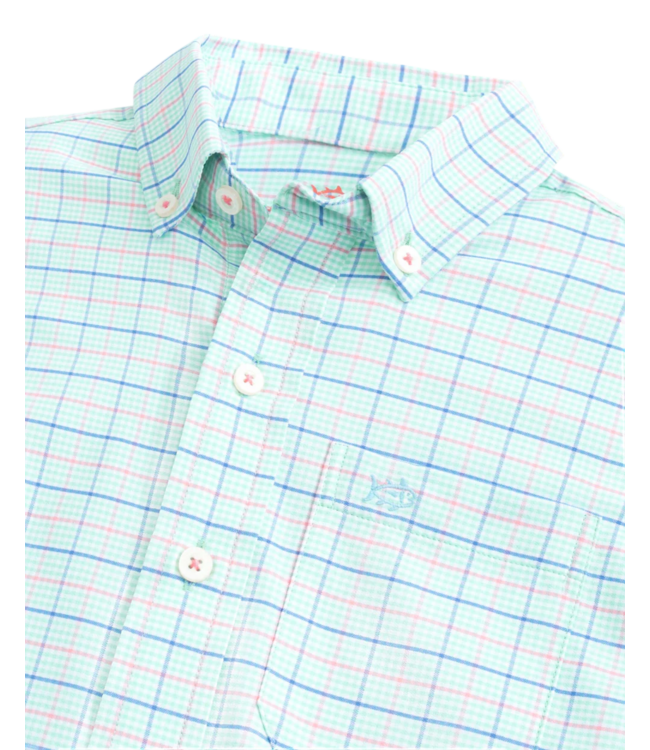 Southern Tide Gulf Shore Coastal Breeze Edisto Island Plaid Sportshirt