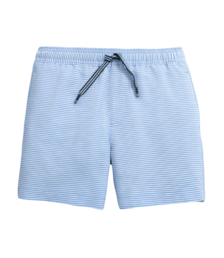 Southern Tide Blue Stream Gulf Haven Seersucker Swim Trunk