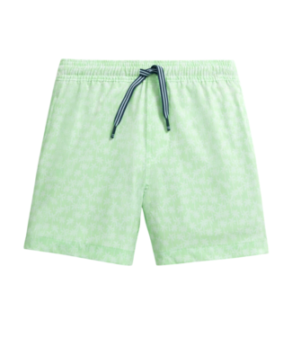 Southern Tide Green Ash Palmy Vibes Swim Trunk