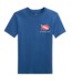 Southern Tide Nautical Blue Skipjack Scuba Flag Tee