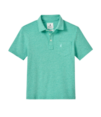 Johnnie O Heathered Sea Glass Polo