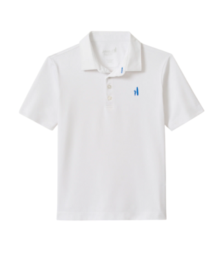 Johnnie O Stevie White Polo