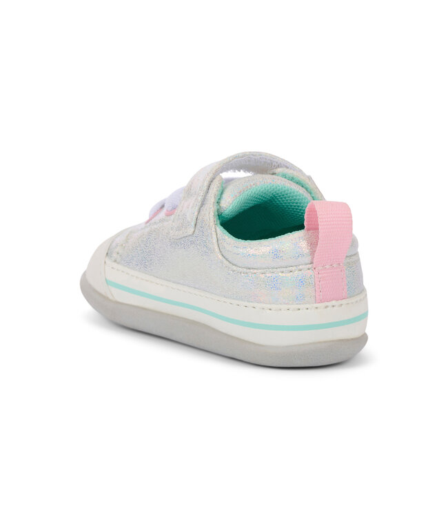 see kai run Silver Metallic Stevie Mini First Walker