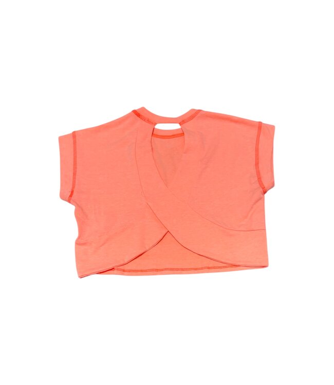 Overlap Open Back Top