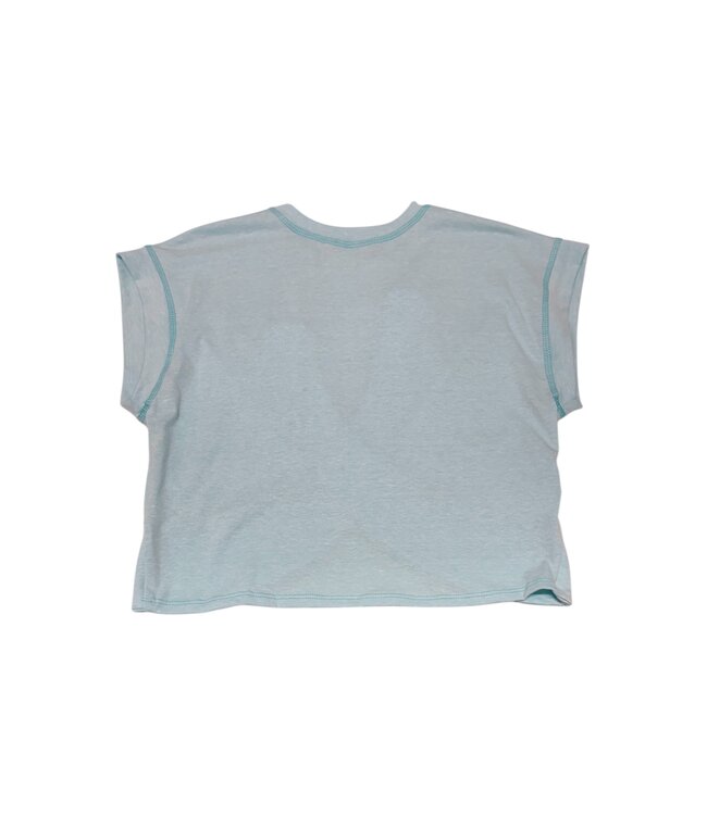 Overlap Open Back Top