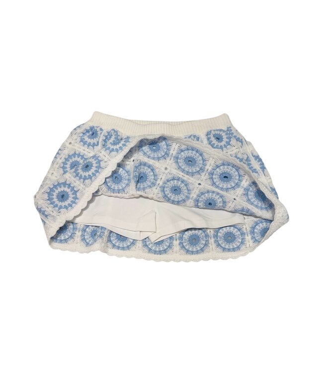 Design History Blue/White Skort