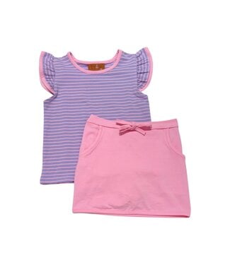 Millie Jay Purple/Pink Sage Skort Set