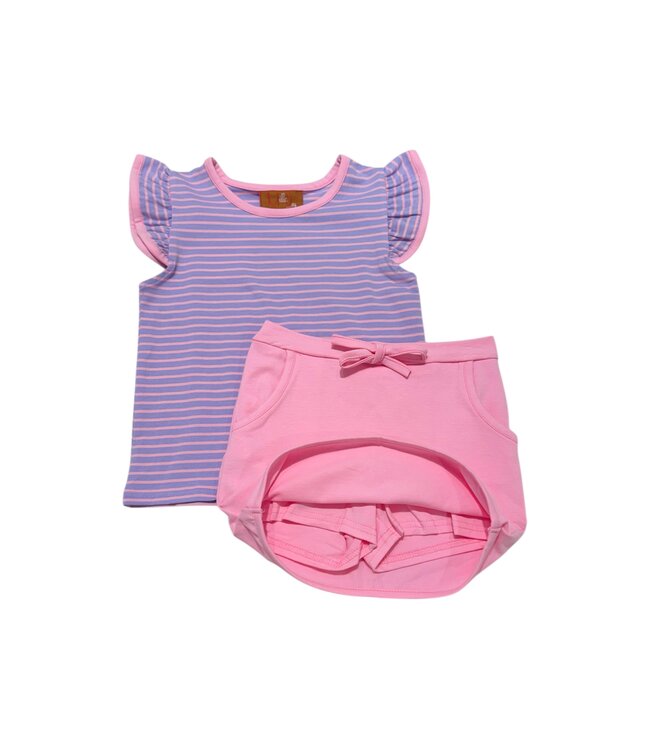 Millie Jay Purple/Pink Sage Skort Set