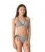 Navy Stripe Triangle Bikini Set