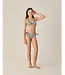 Navy Stripe Triangle Bikini Set