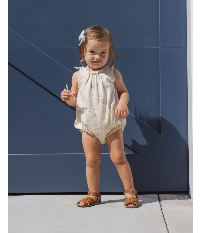 Rylee & Cru Natural Sailor Bows Shoulder Tie Bubble