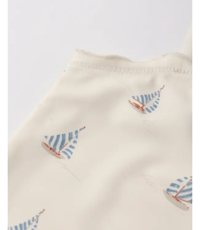 Rylee & Cru Natural Tori Sail One Pc. Swimsuit