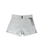 White Welt Pocket Trouser Shorts