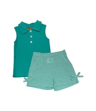 Millie Jay Green Celest Short Set